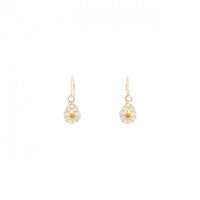 18K Yellow Gold Earrings