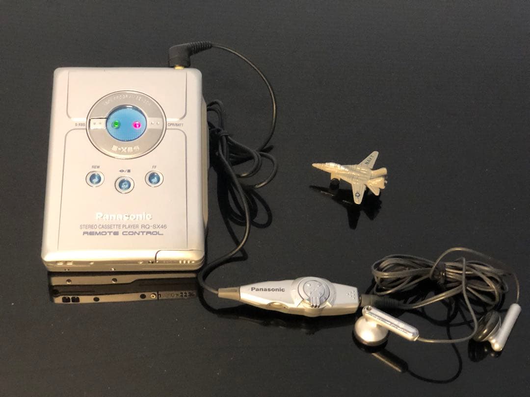 panasonic rq-sx46 cassette player accessories included