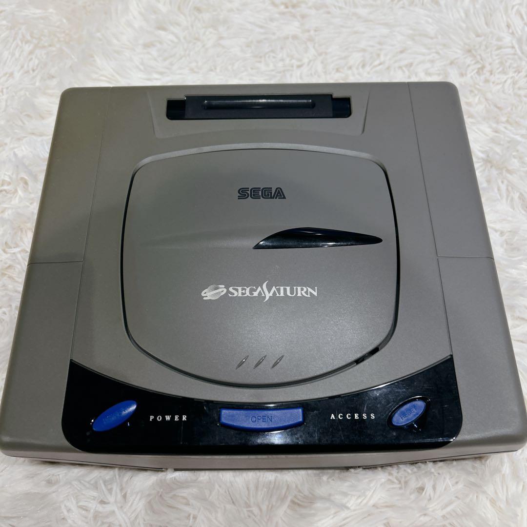 sega hst-3200 video game console rear view