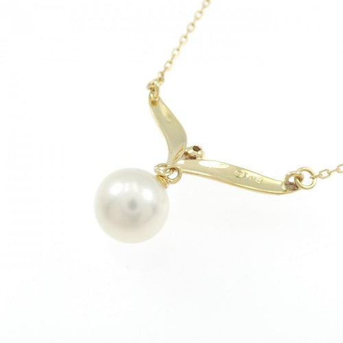 mikimoto necklace side view