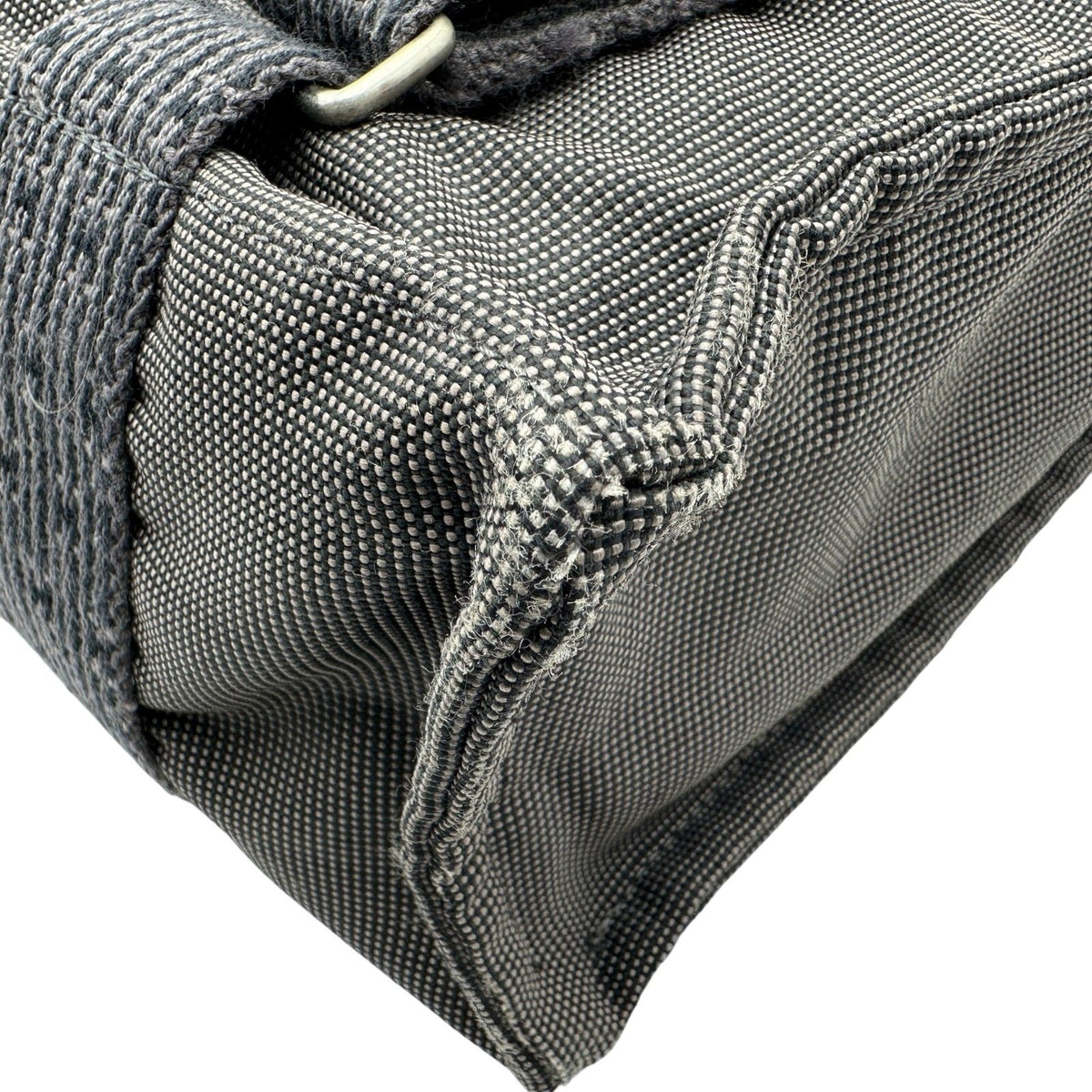 hermes grey backpack markings and labels