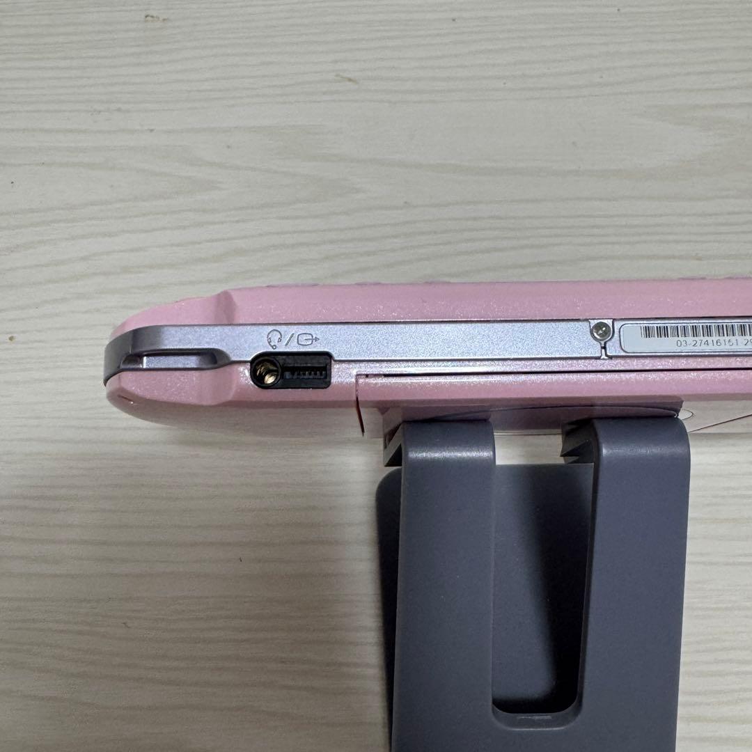 sony psp-3000 pink handheld console functional details