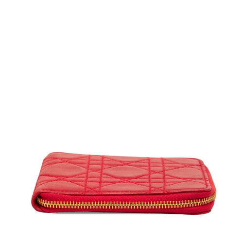 dior wallet rear view