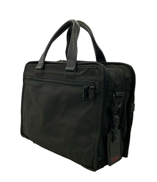 tumi briefcase rear view