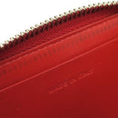christian louboutin coin purse interior details
