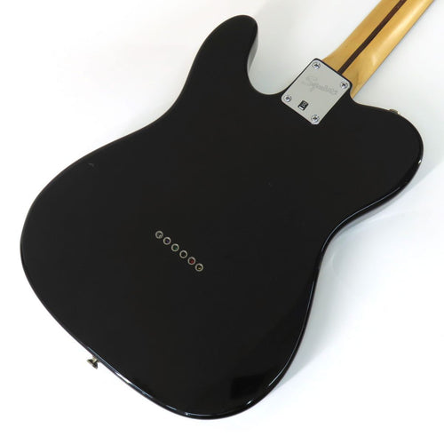 squier electric guitar rear view