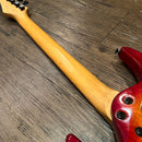 aria electric guitar interior details