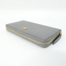 gucci gray / grey wallet rear view
