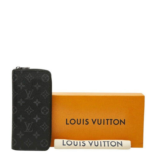 louis vuitton m62295 grey wallet markings and labels