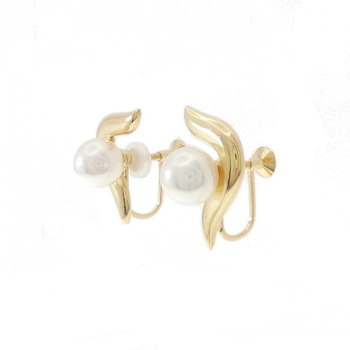 mikimoto earrings front view