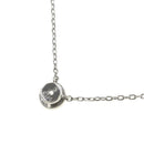 vendome aoyama d0.151ct necklace rear view