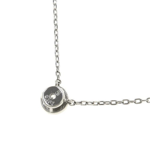 vendome aoyama d0.151ct necklace rear view