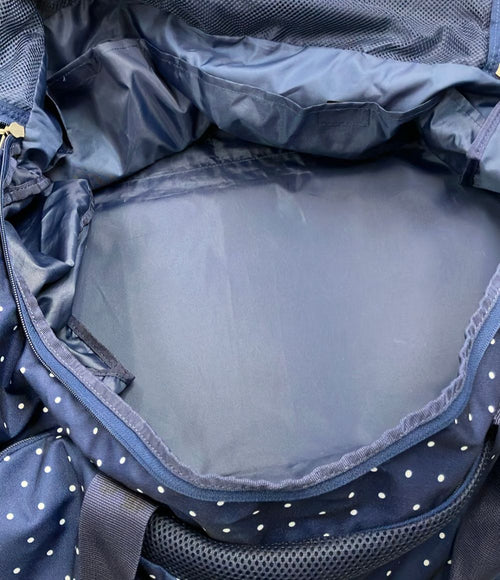 coleman navy travel bag accessories included