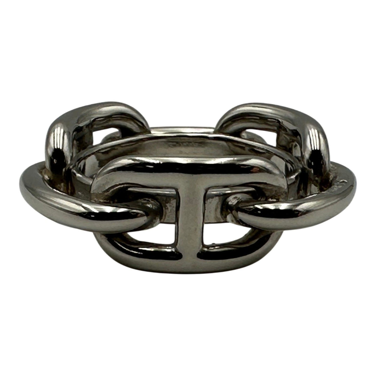 hermes scarf ring front view
