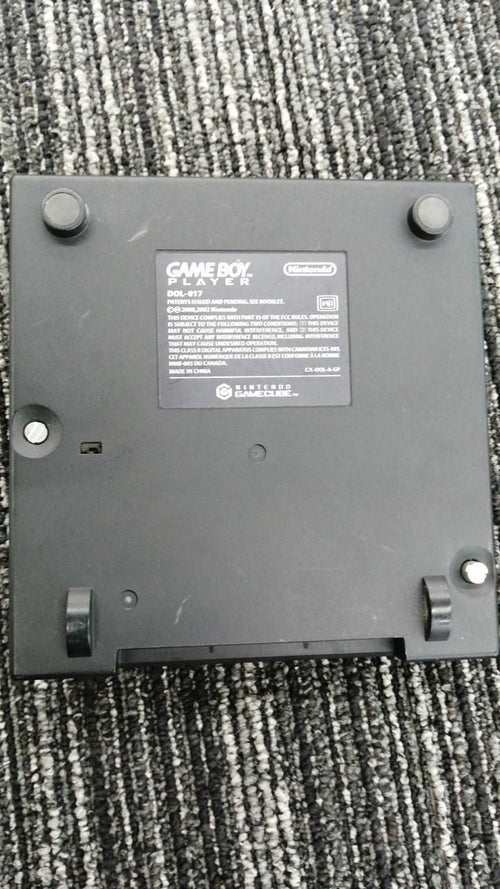 nintendo dol-001 video game console markings and labels