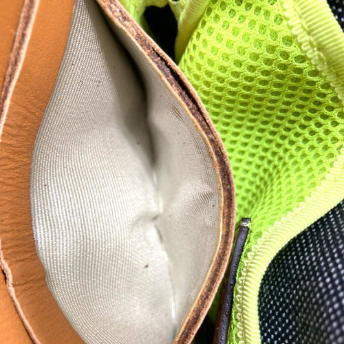 loewe grey shoulder bag functional details