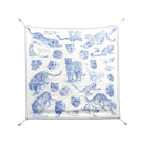 hermes white scarf