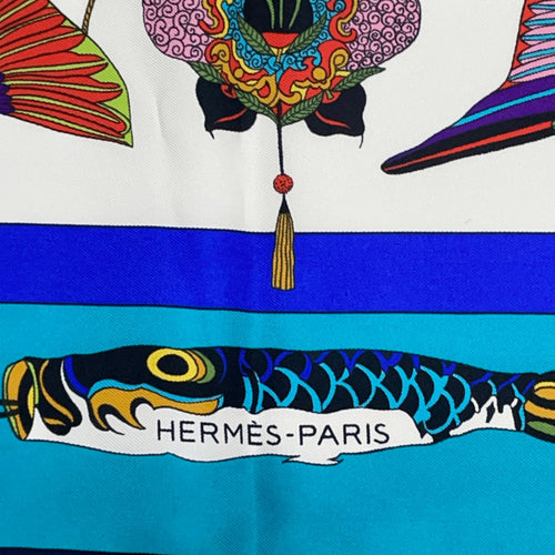 hermes scarf condition details
