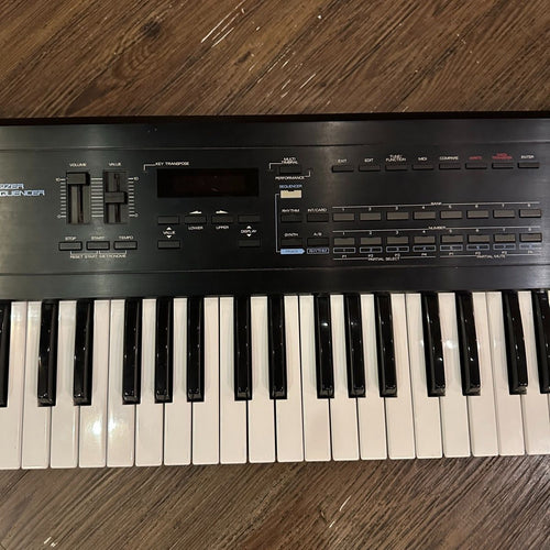 roland d-20 keyboards & synth rear view