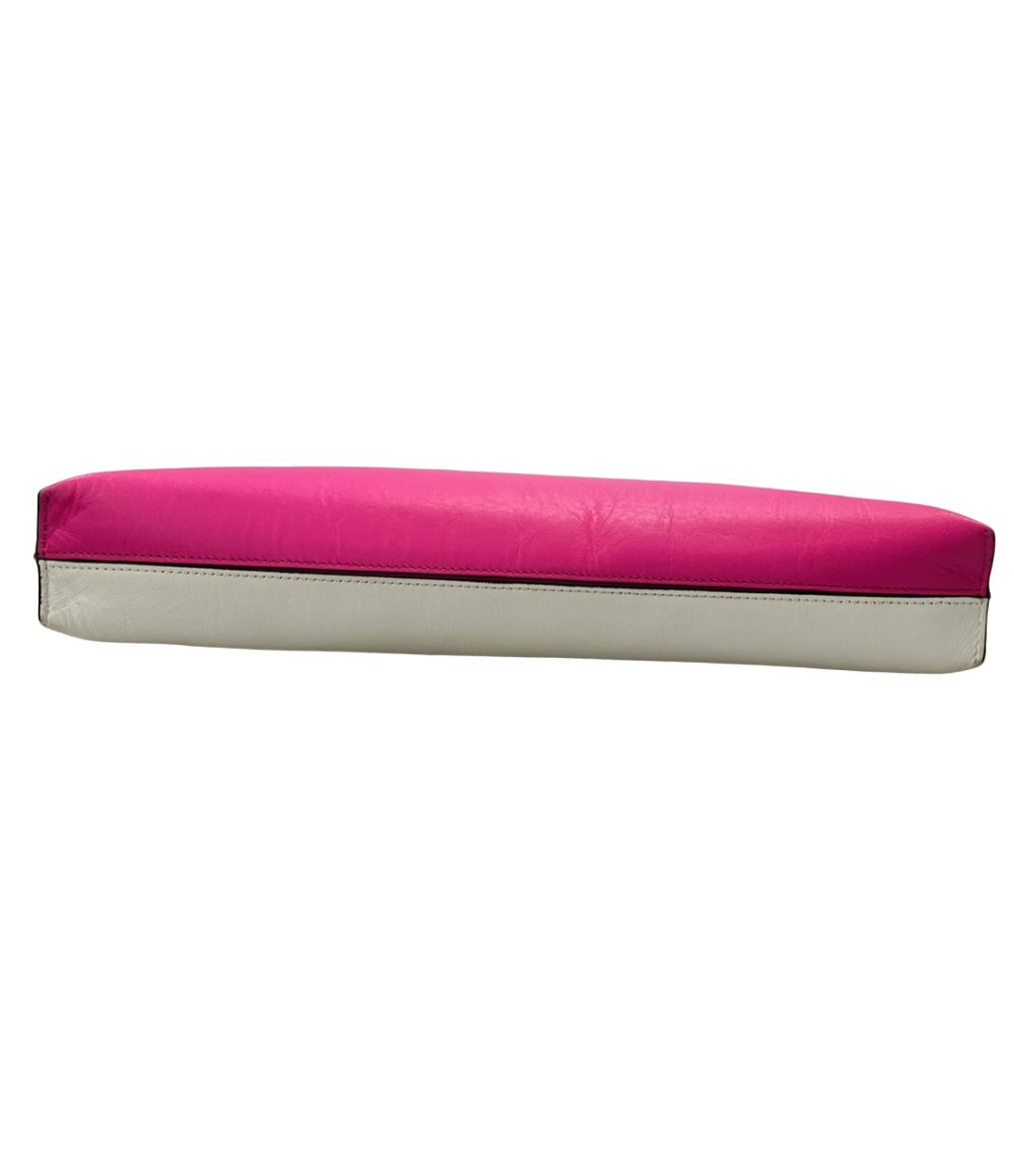 loewe pink pouch / clutch side view