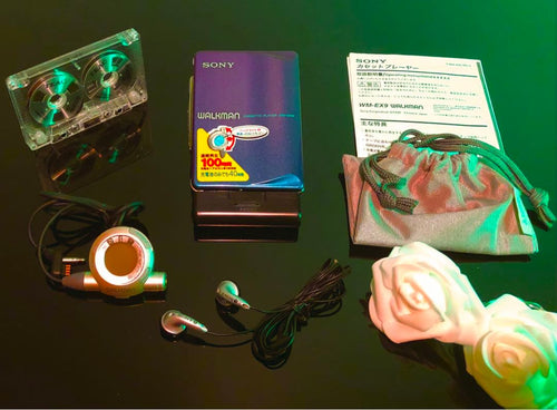 sony wm-ex9 cassette player rear view