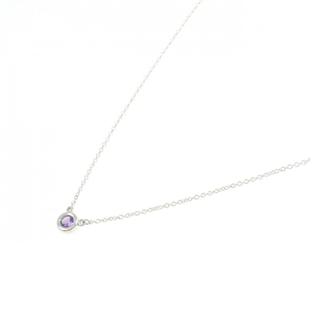 tiffany necklace front view
