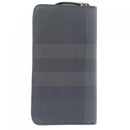 burberry grey wallet front view