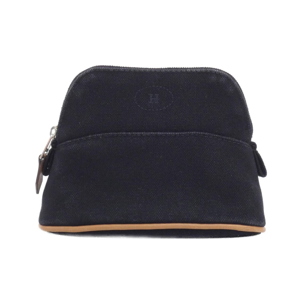 Hermes Pouch / Clutch – Black / Silver