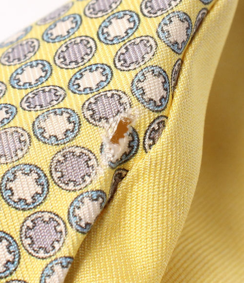 hermes necktie markings and labels