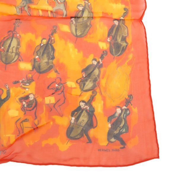 hermes scarf interior details