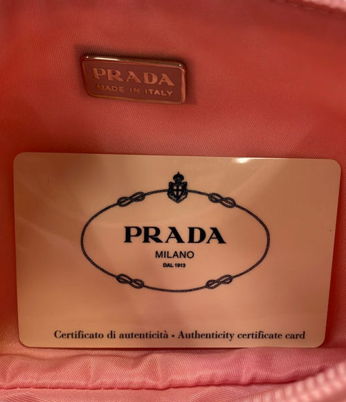 prada mv515 pink handbag condition details