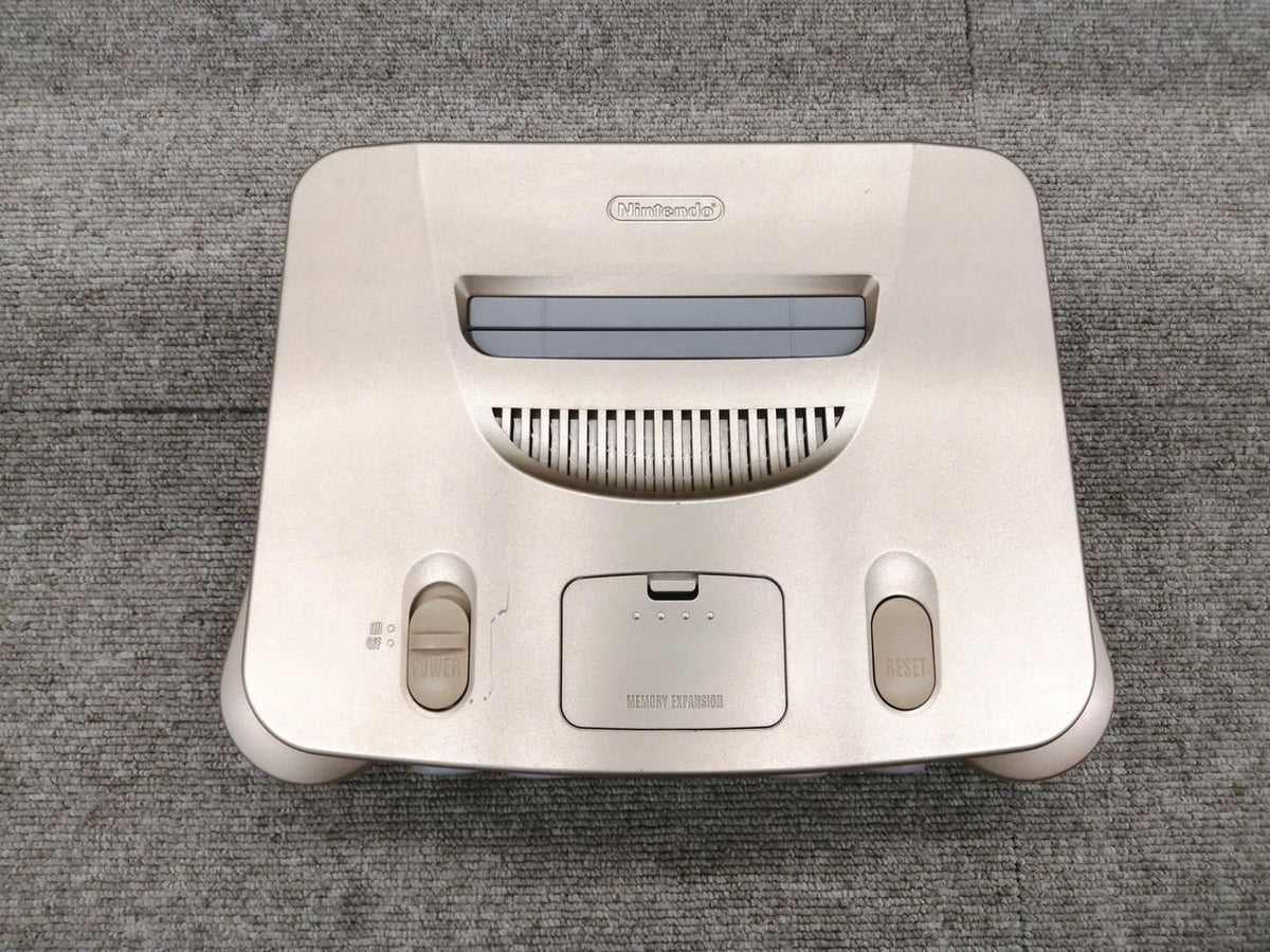 nintendo nus-001 video game console front view