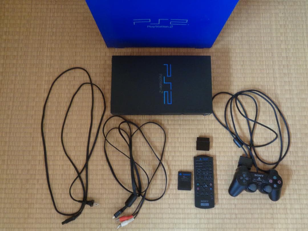 sony scph-30000 video game console rear view