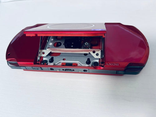 sony psp-3000 handheld console rear view