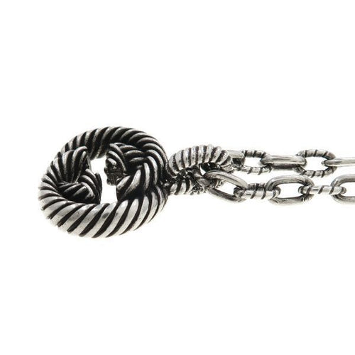 gucci 925sv/19.2g necklace rear view