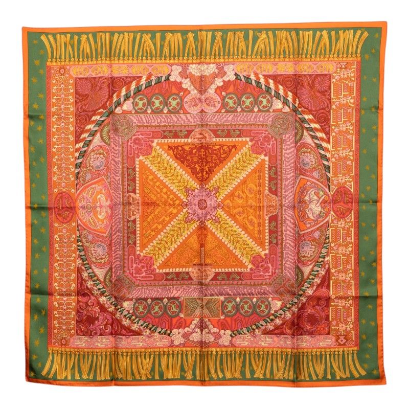Hermes Scarf – Orange