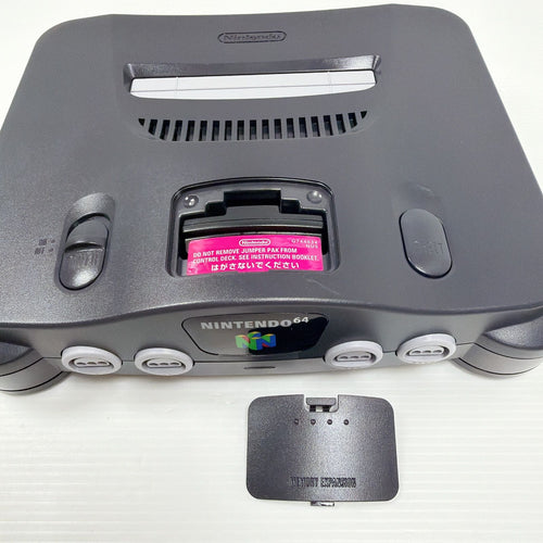 nintendo nus-001 video game console side view