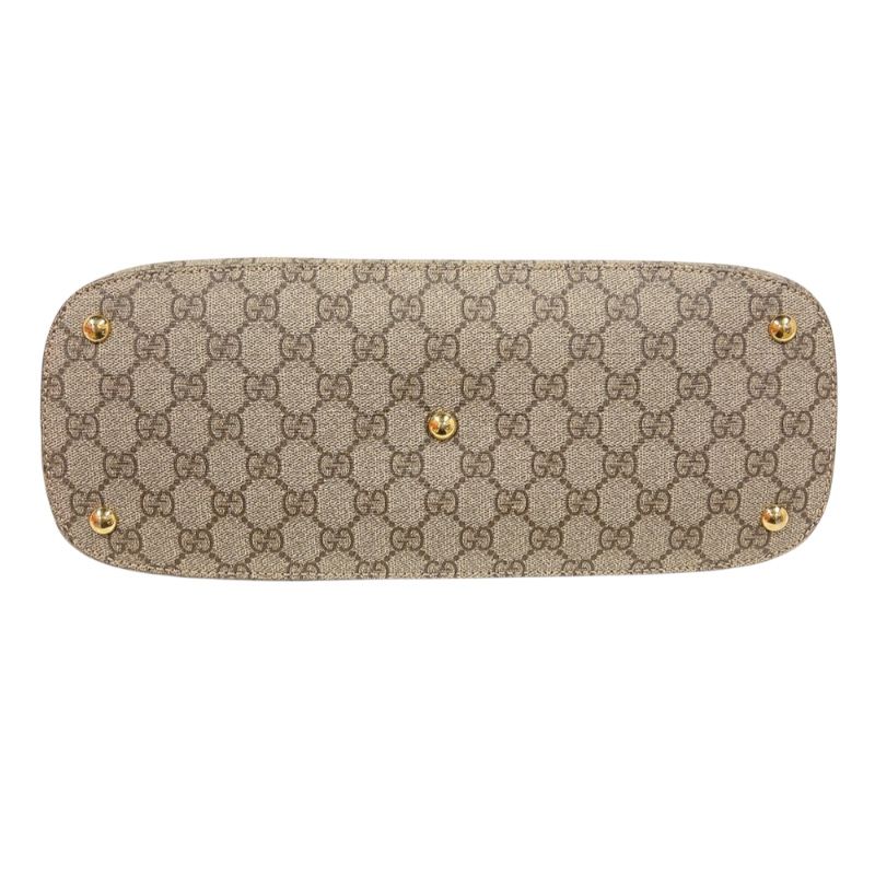 gucci beige shoulder bag side view