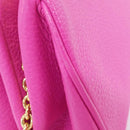 salvatore ferragamo pink shoulder bag side view