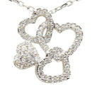 swarovski necklace front view