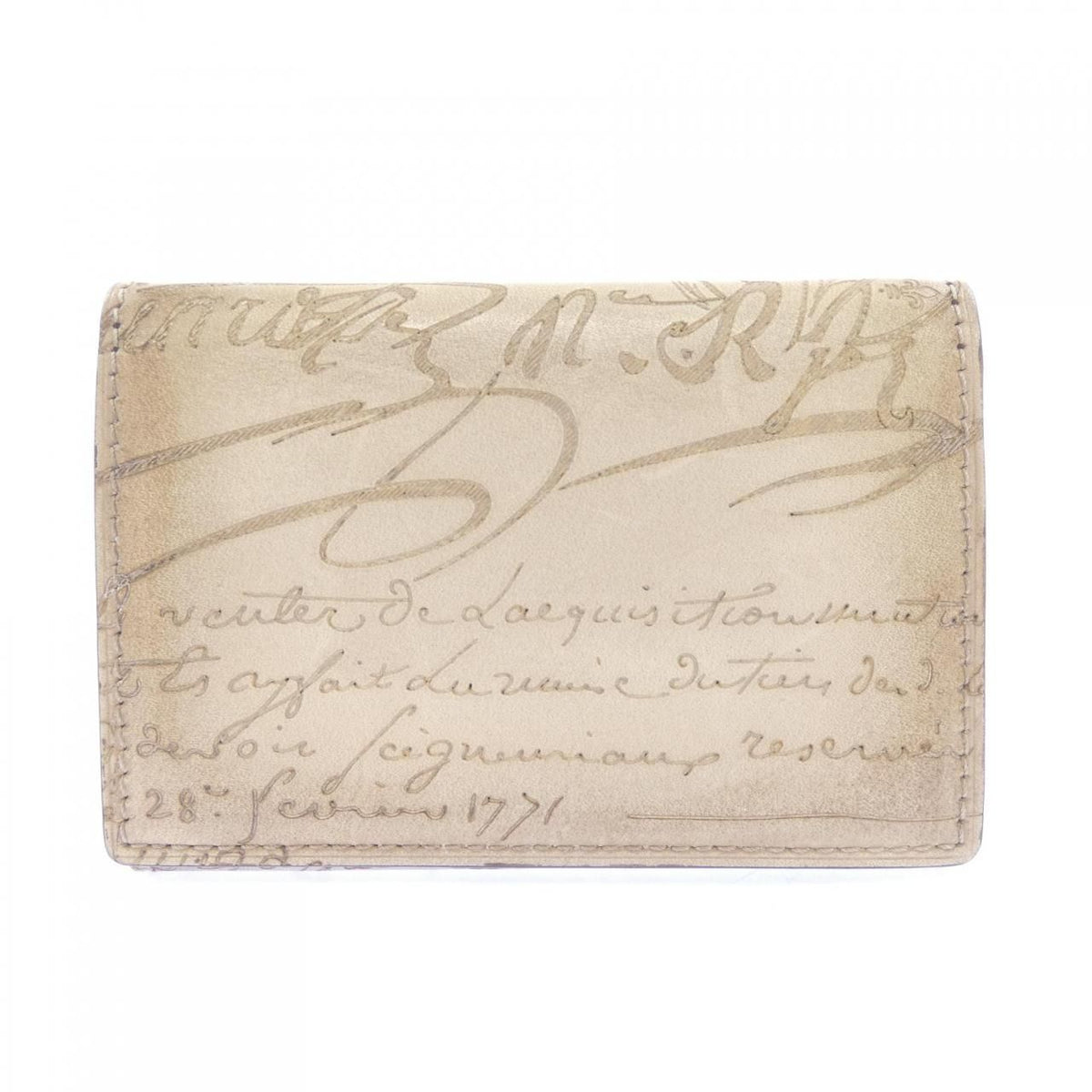 Berluti Card Holder – Beige
