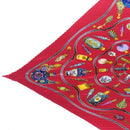 hermes scarf front view