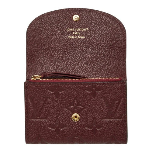 louis vuitton m25810 card holder interior details