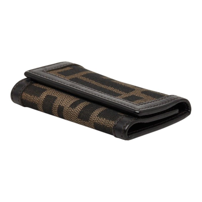 fendi 8ap002 beige key case side view