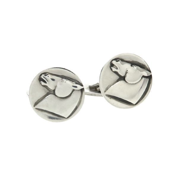 georg jensen 63 cufflinks rear view