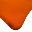 hermes orange pouch / clutch functional details