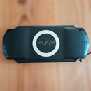 sony psp-1000 handheld console rear view