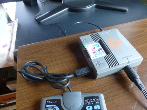 nec video game console markings and labels
