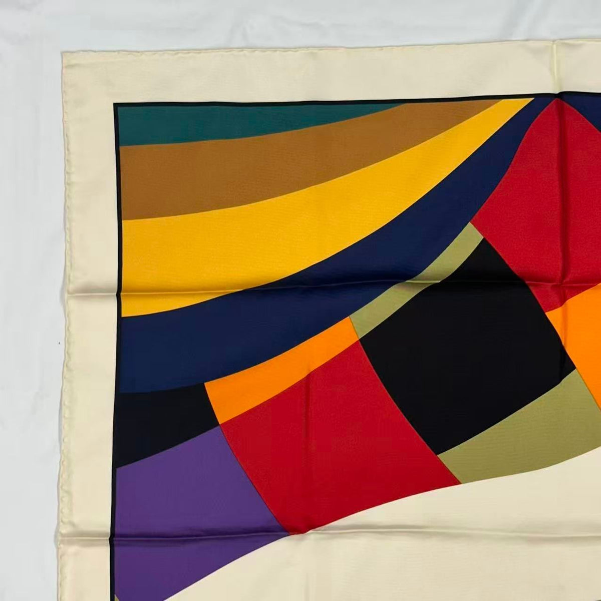 salvatore ferragamo scarf front view