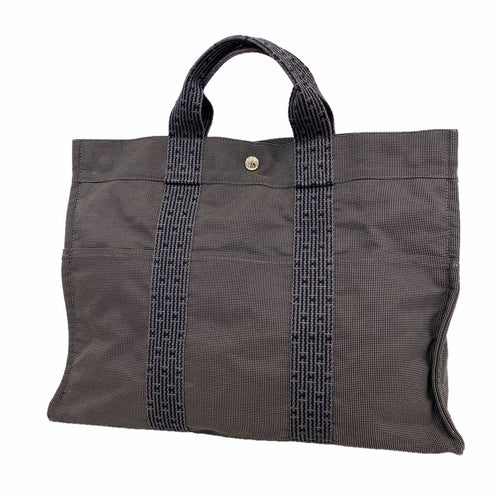 hermes grey tote bag